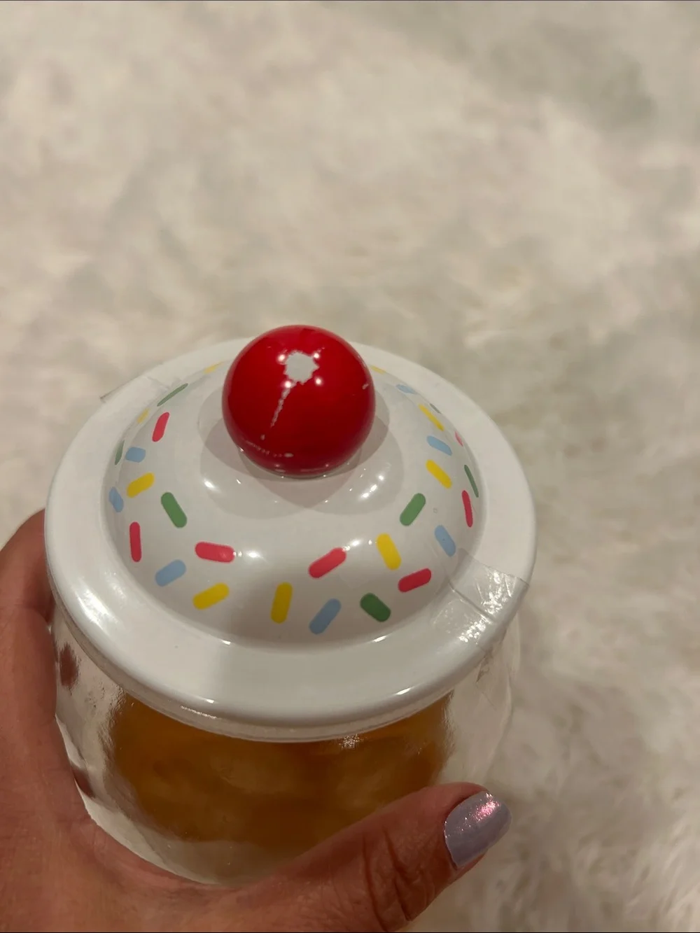 Target Glass Ice Cream Candy Gumball Jar